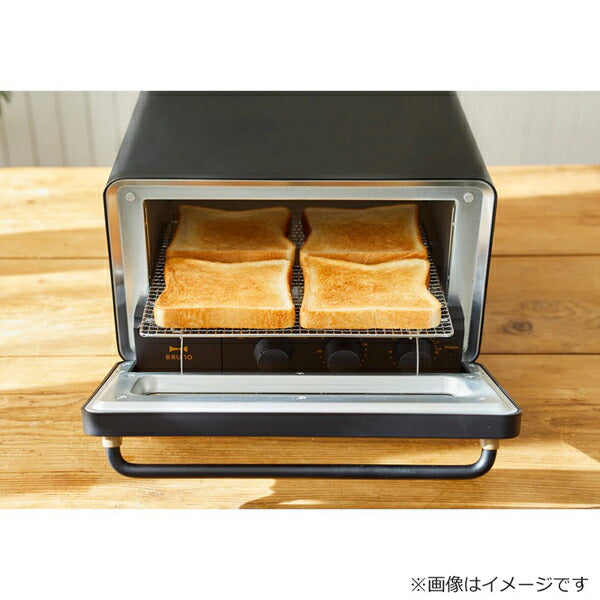 スチーム&ベイク トースター ブラック BRUNO BOE067-BK