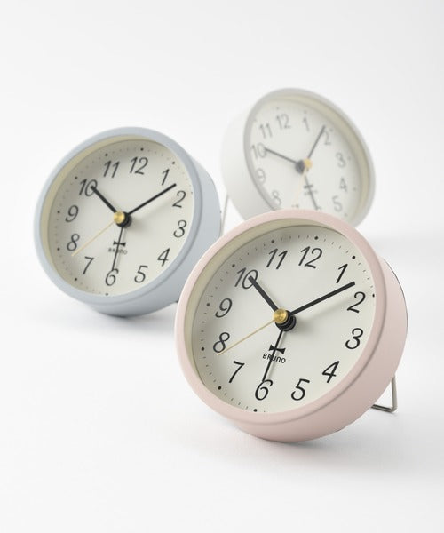 グレイッシュアラームクロック ブルー BRUNO（ブルーノ） BCA022-BL