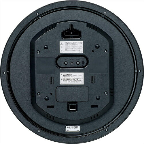 セイコー（SEIKO） KX244B（茶メタリック） スタンダード掛け時計（液晶表示付）