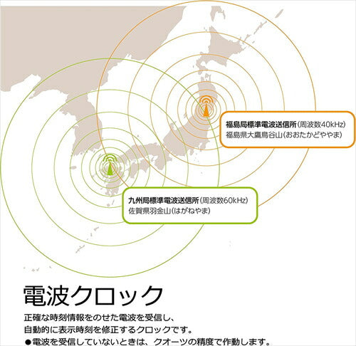 セイコー KR335S  置時計 目覚まし時計  電波 アナログ