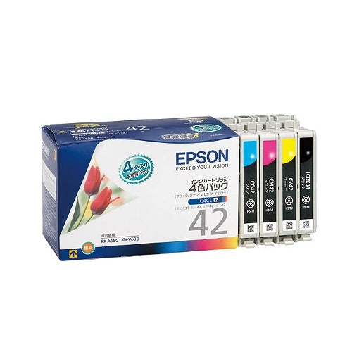 エプソン EPSON 純正インクカートリッジ IC4CL42 4色パック