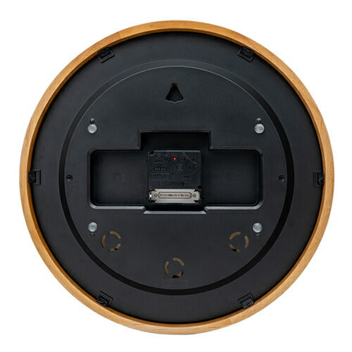 保土ヶ谷電子販売 フォルミア Formia 掛時計 電波掛時計 HWC－013RC ブラウン アナログ