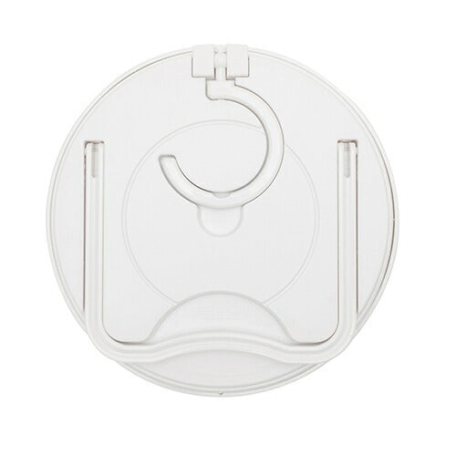 保土ヶ谷電子販売 フォルミア Formia 防水クロック HWP－001S－WH 置掛兼用 掛時計 置時計アナログ ホワイト 防水