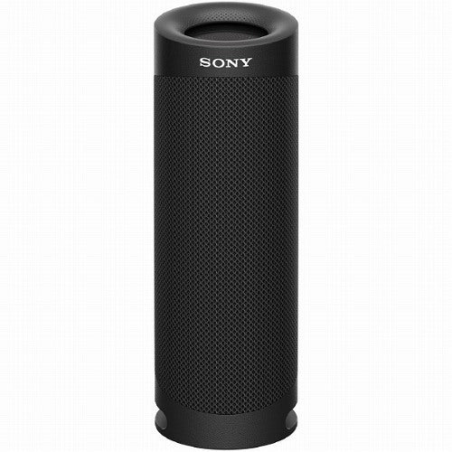 ソニー ワイヤレスポータブルスピーカー 防水 Bluetooth お風呂 アウトドア 防水スピーカー ワイヤレススピーカー 防塵 キッチン ロングバッテリー SRS-XB23 ブラック