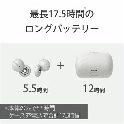 SONY 完全ワイヤレスイヤホン LinkBuds WF-L900-WM ホワイト ソニー リンクバッズ WF-L900 開放型