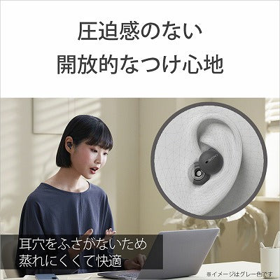 SONY 完全ワイヤレスイヤホン LinkBuds WF-L900-WM ホワイト ソニー リンクバッズ WF-L900 開放型