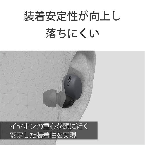 SONY 完全ワイヤレスイヤホン LinkBuds S WF-LS900N-BC ブラック ソニー リンクバッズ WF-LS900N ノイズキャンセリング対応
