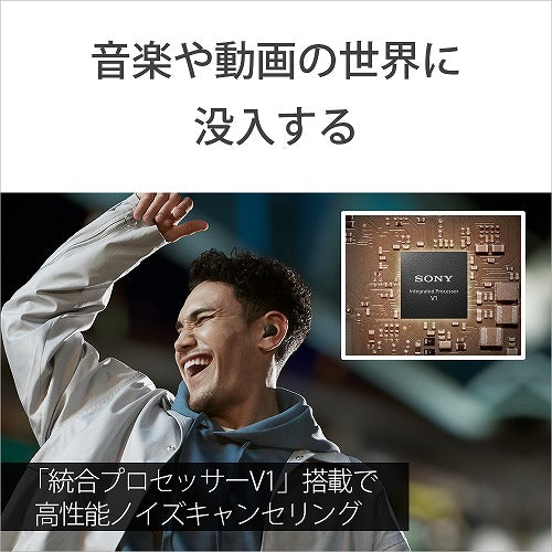 SONY 完全ワイヤレスイヤホン LinkBuds S WF-LS900N-BC ブラック ソニー リンクバッズ WF-LS900N ノイズキャンセリング対応