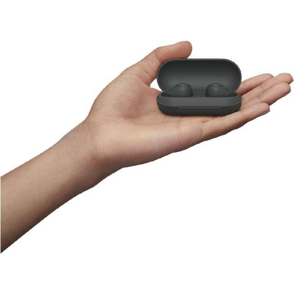 完全ワイヤレスイヤホン ブラック Bluetooth ノイズキャンセリング対応 SONY WF-C700N-BZ