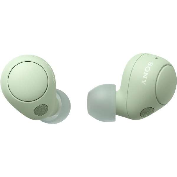 完全ワイヤレスイヤホン セージグリーン Bluetooth ノイズキャンセリング対応 SONY WF-C700N-GZ