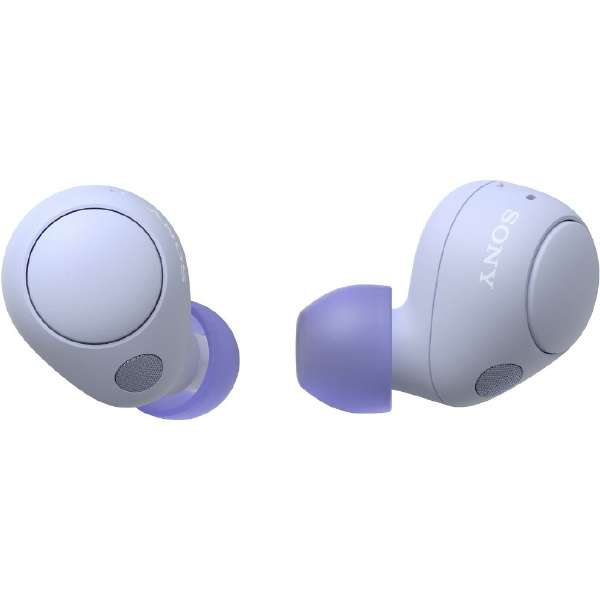 完全ワイヤレスイヤホン ラベンダー Bluetooth ノイズキャンセリング対応 SONY WF-C700N-VZ