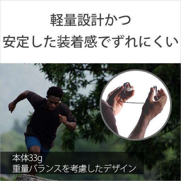 ヘッドホン Float Run【ワイヤレス(ネックバンド)/Bluetooth/ながら聴き/桐生祥秀選手おすすめモデル/マイク対応/最大10時間再生/ブラック】 ソニー WI-OE610BQ