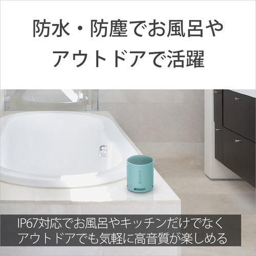 ワイヤレスポータブルスピーカー Bluetooth ブラック ソニー SRS-XB100 BC