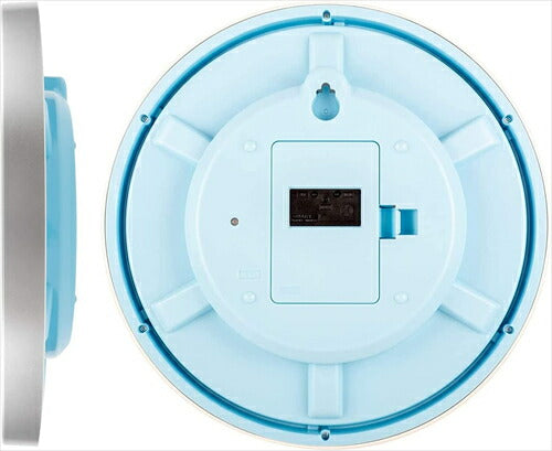 カシオ 電波 掛時計 シルバー 直径30．5cm アナログ 夜間秒針停止 IQ－481J－8JF