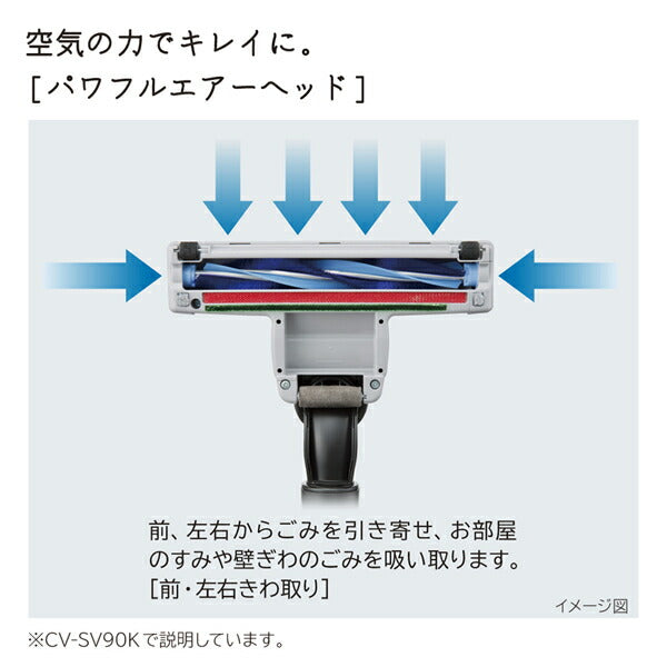 サイクロン式クリーナー HITACHI CV-SV90K-W