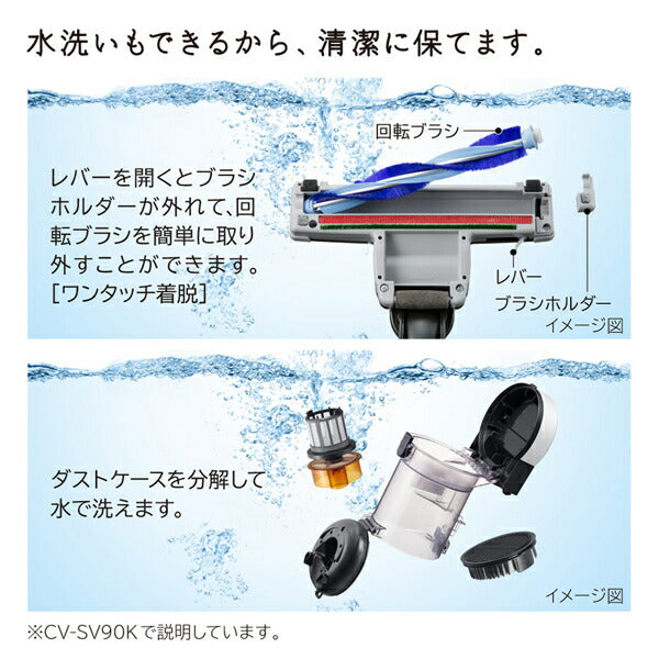サイクロン式クリーナー HITACHI CV-SV90K-W