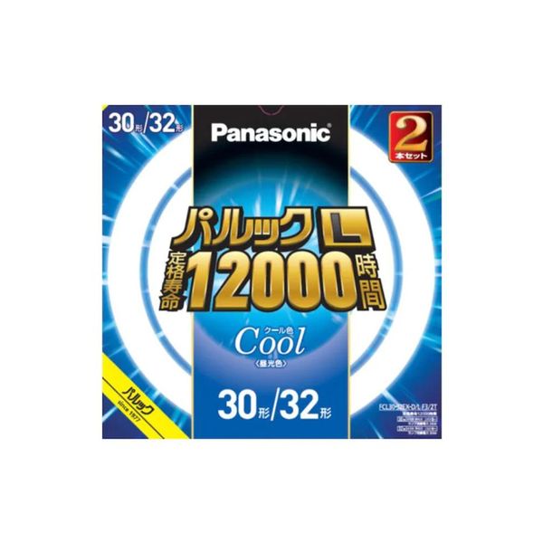 パルックL 蛍光灯 丸形・スタータ形 30形+32形 クール 2本セット パナソニック FCL3032EXDLF32T