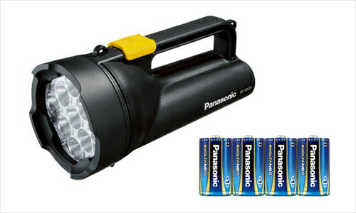 パナソニック Panasonic LEDライト BF－BS05N－K 乾電池エボルタNEO付き ワイドパワーLED強力ライト 黒 灯器