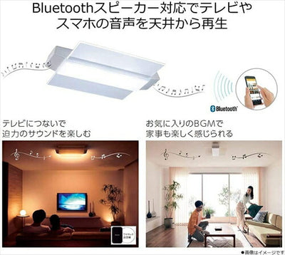 パナソニック HH-CF0806A LEDシーリングライト Bluetoothスピーカー搭載 AIR PANEL LED 8畳 パネル型