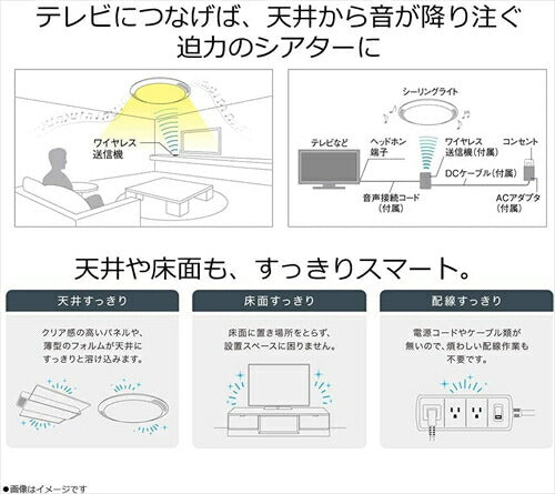 パナソニック HH-CF0806A LEDシーリングライト Bluetoothスピーカー