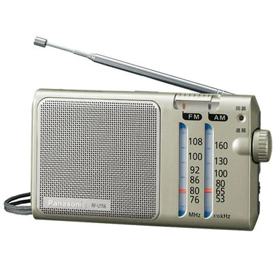 ラジオ 2バンドレシーバー FM AM パナソニック RF-U156-S