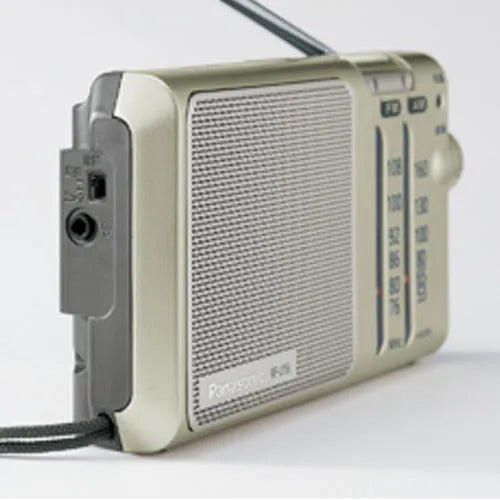 ラジオ 2バンドレシーバー FM AM パナソニック RF-U156-S