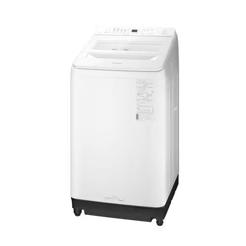 全自動洗濯機 インバーター 8kg 洗剤 柔軟剤 自動投入 ホワイト 
