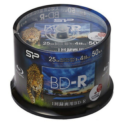 シリコンパワージャパン SPBDRV25PWB50S BD-R 50枚パック