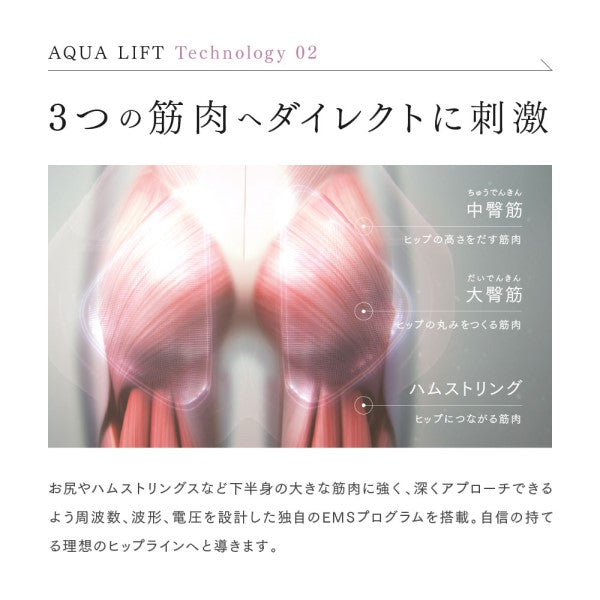EMSヒップトレーニング MYTREX AQUA LIFT マイトレックス MT-AL22B