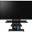 朝日木材 WS－C690 DB 壁寄せテレビ台 32～77V型対応 キャスター付 ダークブラウン