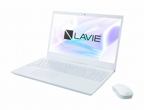 NEC エヌイーシー ノートパソコン LAVIE N15シリーズ 15.6型 PC-N1535FAW パールホワイト Windows 11 Home ntel Core i3 メモリ 8GB SSD 256GB Office Home ＆ Business 2021 ノートpc