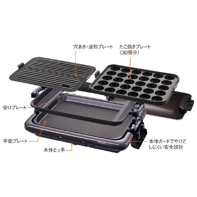 ホットプレート TIGER CRV-G301T