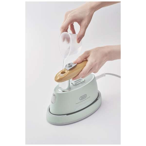 衣類スチーマー ハンガーショット機能付き パールアクア LADONNA HW-SM2-PA