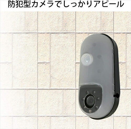 リーベックス Revex 防犯 センサー カメラ 録画式 センサーカメラ microSDカード SD1000 ブラック W6．2×H13．9×D5．4cm 防犯防災用品