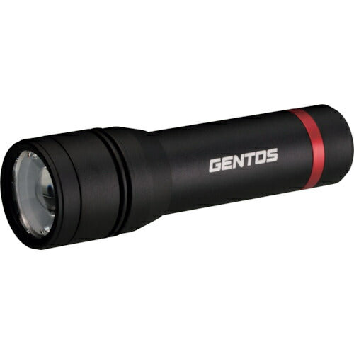 GENTOS ジェントス LED 懐中電灯  明るさ560ルーメン／実用点灯2時間／耐塵／耐水 単4形電池4本使用 レクシード RX－344D ANSI規格準拠 ブラック 灯器