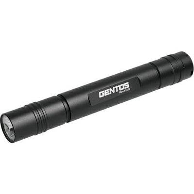 GENTOS ジェントス LED 懐中電灯  明るさ200ルーメン／実用点灯6時間／防滴 単3形電池2本使用 SNMシリーズ SNM－H132D ANSI規格準拠 ブラック 灯器