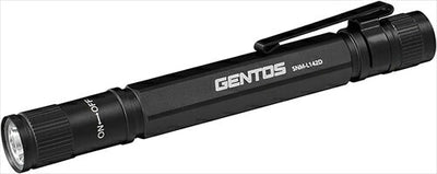 GENTOS ジェントス LED 懐中電灯 明るさ150ルーメン 実用点灯12時間 防塵 防滴 単4形電池2本使用 SNMシリーズ SNM－L142D 灯器