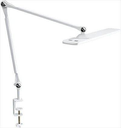 GENTOS ジェントス LEDデスクライト ルミサス R190 明るさ1800ルーメン ホワイト DK－R190WH LEDスタンド