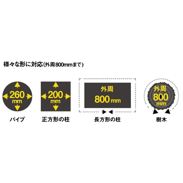 センサーライト用ステンレスバンド ムサシ SP-7