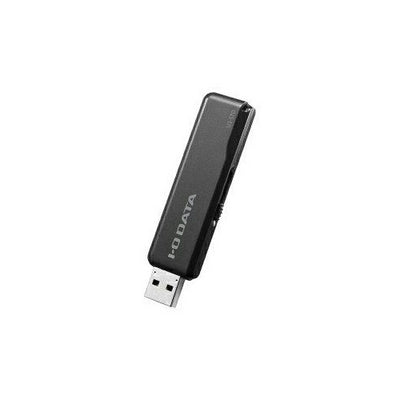 IOデータ USBメモリ ブラック 64GB USB3.1 USB TypeA スライド式 U3-STD64GR/K
