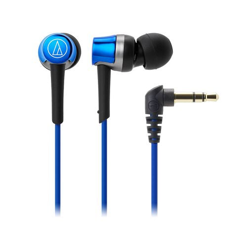 Audio-Technica オーディオテクニカ ダイナミック密閉型カナルイヤホン ATH-CKR30-BL ブルー
