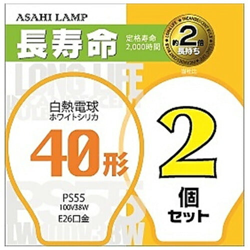 旭光電機 ASAHI LAMP LW100V38W/55LL2P 電球