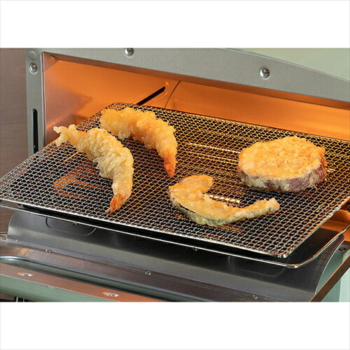 トースター おしゃれ アラジン AET－GS13C G オーブントースター アラジン グラファイトトースター レトロ 食パン2枚焼き Aladdin グリーン AET－GS13C－G