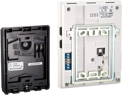 アイホン テレビドアホン シンプルデザイン 録画機能付き AC電源直結式 JS-12E