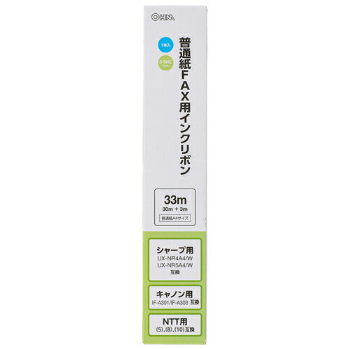 オーム電機 OHM OAI-FHC33S ファックスリボン