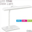 オーム電機 LEDデスクライト 白 2段階調光 ODS－LDCT3K－W 06－1846 OHM LEDスタンド