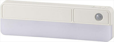 オーム オーム電機 OHM LEDナイトライト NIT－BLA6JRC－W ホワイト 幅185×高さ55．5×奥行26．6mm LEDセンサーライト