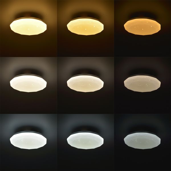 LEDシーリングライト 3段切替調光/3色設定タイプ 4.5畳用 オーム電機 LT-YCK427C9-S