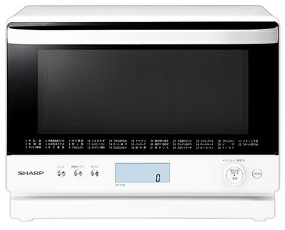 シャープ オーブンレンジ 26L ワイド各皿 加熱水蒸気 スチーム フラット庫内 RE-S1100 W ホワイト