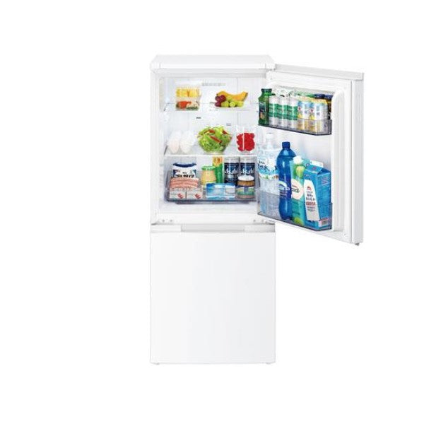 シャープ冷凍冷蔵庫137L横縞模様 左右つけかえどっちもドア - 冷蔵庫